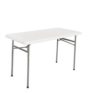 Skladací cateringový stôl HOTELUM, 122 cm, biely