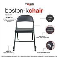 Skladacia stolička Boston K-chair