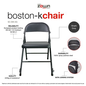 Skladacia stolička Boston K-chair
