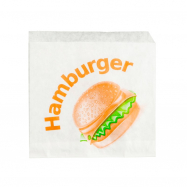 Sáčky na hamburger 16x16cm