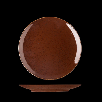 LIFESTYLE mělký talíř 21cm Cocoa